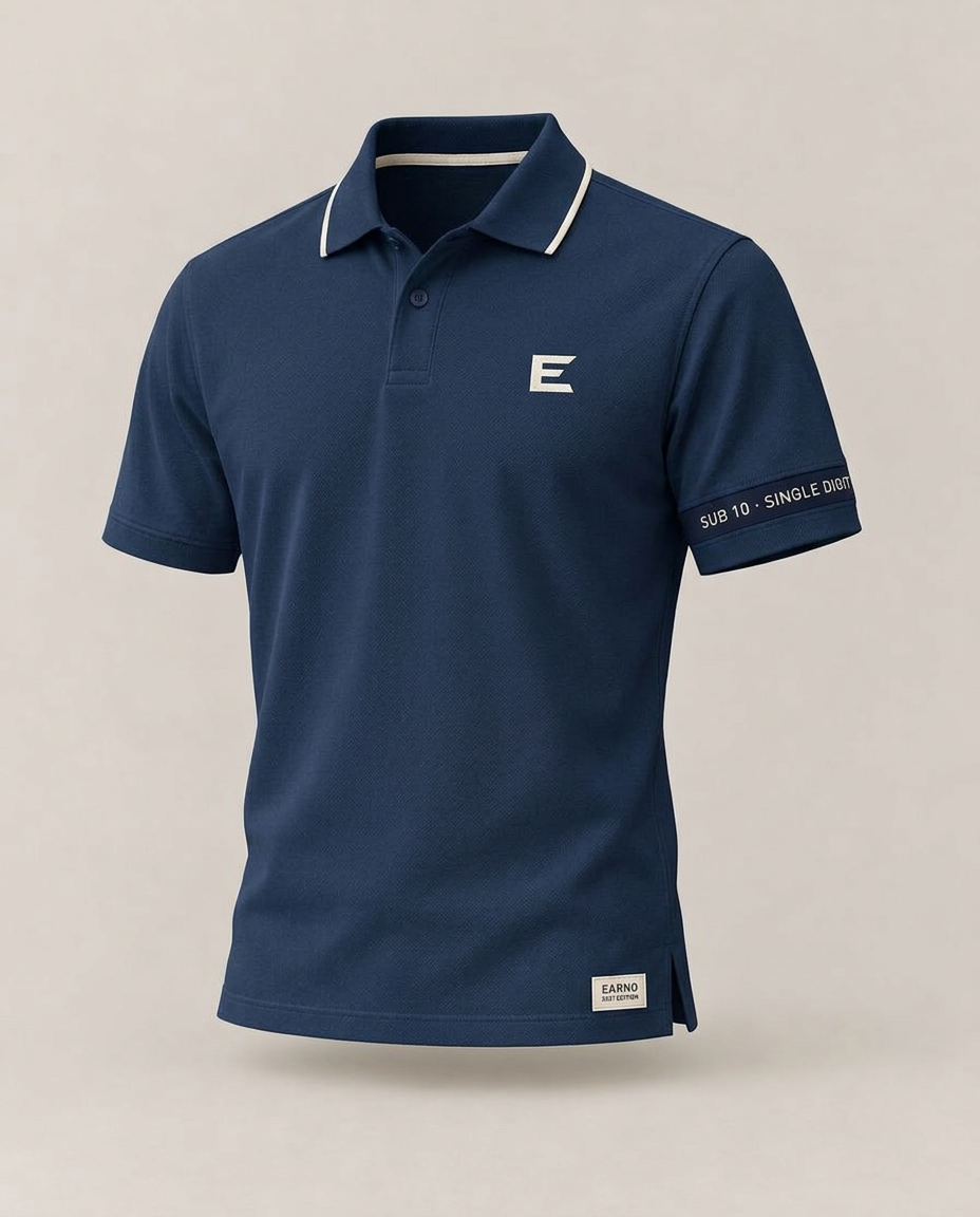 EARND Polo — SUB 10 in Navy